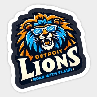 detroit lions Sticker